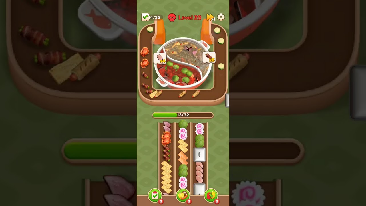 Hotpot Flow Level 23 Hard level Walkthrough Solution 