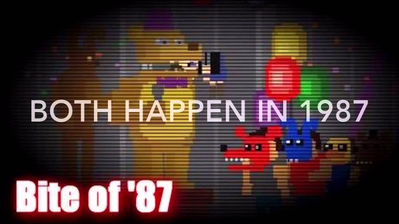 FNAF THEORY Do FNAF 2 and 4 happen at the same time? YouTube