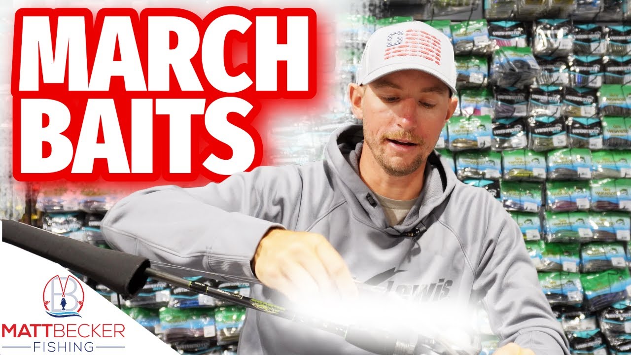 TOP BAITS FOR MARCH BASS FISHING (Pre-spawn/ Early Spring Fishing)