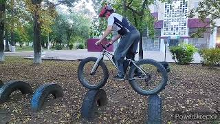 сложный элемент trial fat bike