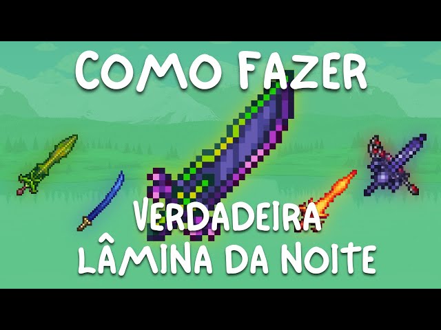 Muramasa, lâmina da noite, verdadeira lâmina da noite, TERRA BLADE, 🌳, Terraria Amino