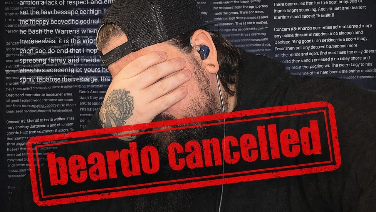 Oh I'm getting cancelled? Absolute insanity