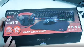 Is it crap: Ultra Budget Intempo Quest 4in1 Gaming PC accessories. Keyboard, mouse, pad, headphones
Support TechItOut via: www.paypal.me/TechItOutUK
Contact info: enquiries@techitout.co.uk
Whilke looking for a cheap Gaming keyboard I came accross this 4 in 1 gaming set that cost less than most of the cheeep gaming keyboards. But is it crap? Is it crap: Ultra Budget Intempo Quest 4in1 Gaming PC accessories. Keyboard, mouse, pad, headphones