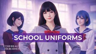 Sailor Moon School Uniforms | Realistic AI Cosplay