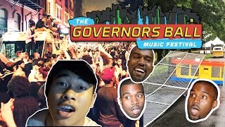 GOVERNORS BALL NYC (Kanye Riot, Summer Jam, & Almost Passed Out!) | VLOG