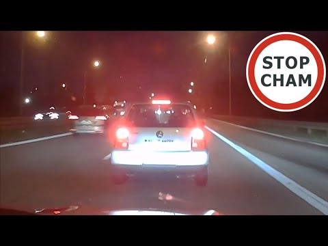 Wyhamowanie przez VW Lupo na A4 #2336 Wasze Filmy