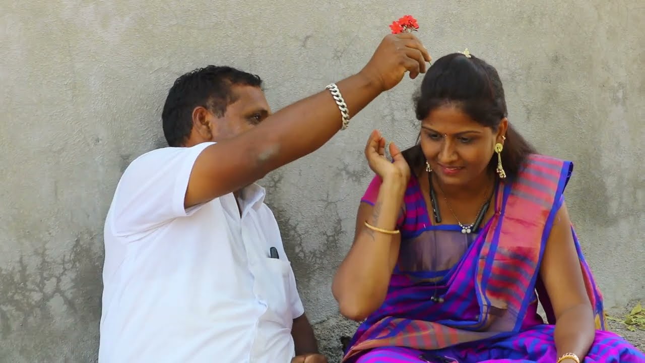 😂बाईच्या डोक्यात घातल फुल नादात झाला😂 नानाचा धिंगाणा😂|| Doghinchya vadat #youtubeshorts #marathi