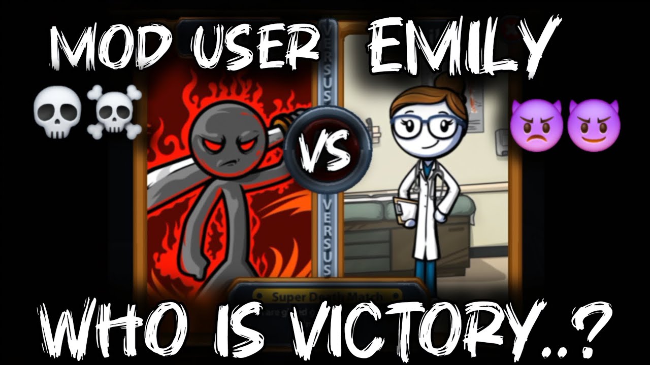 Cheater Vs Cheater : Mod User Vs Emily #stickwarlegacy - YouTube