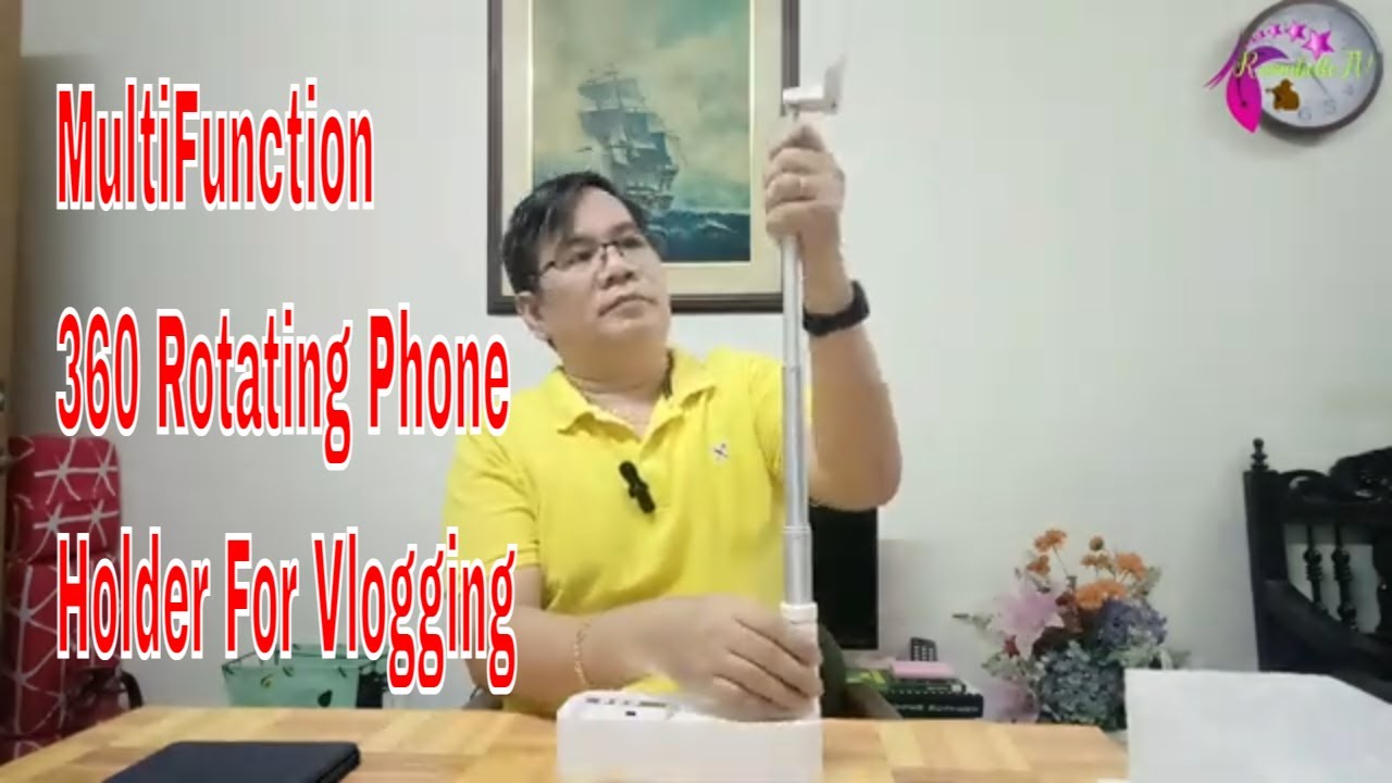 Multifunction 360 Rotating Phone Holder Review| Vlogging Phone Holder 2022