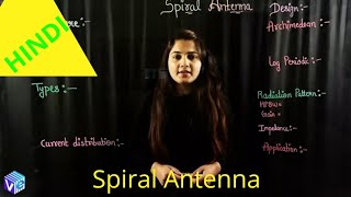 Spiral Antenna | Antenna and Wave Propagation | Hindi screenshot 1