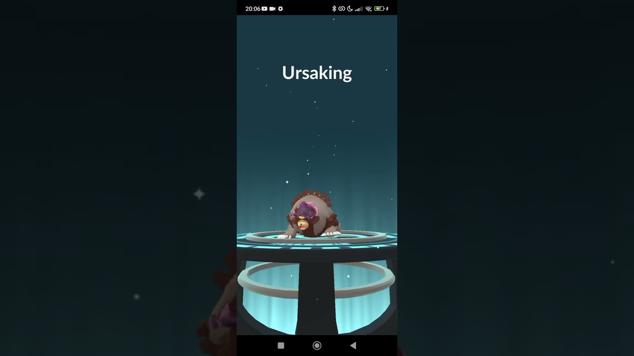 Урсаринг эволюционирует в Урсакинга (Pokémon GO)