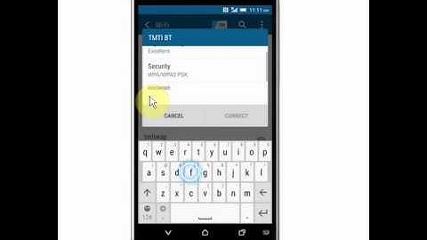HTC One M9: How to Connect With Wi-Fi