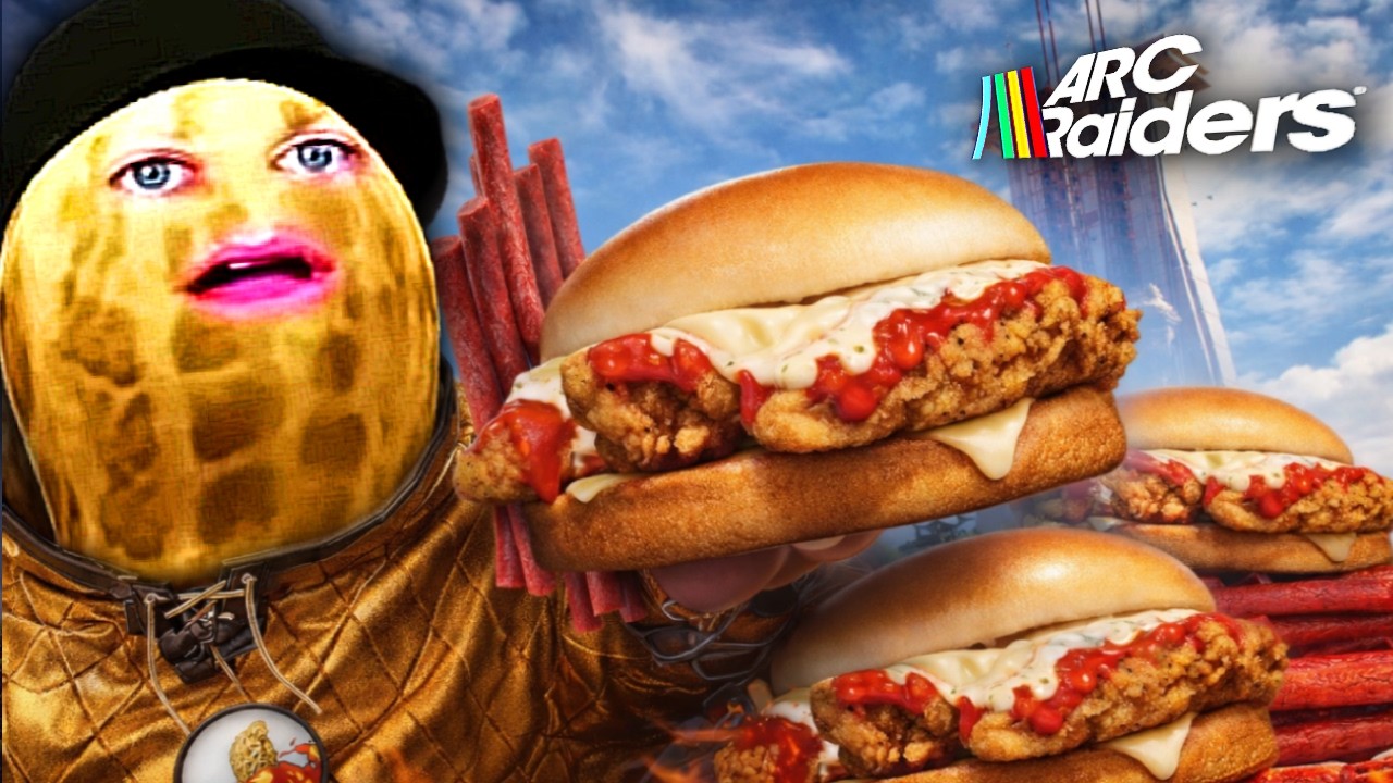 TheBurntPeanut is FUNNY Admitting His Food Addiction! | ARC RAIDERS