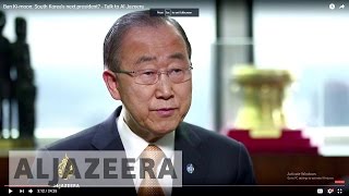 Talk to Al Jazeera - Ban Ki-moon: South Korea's next president?
