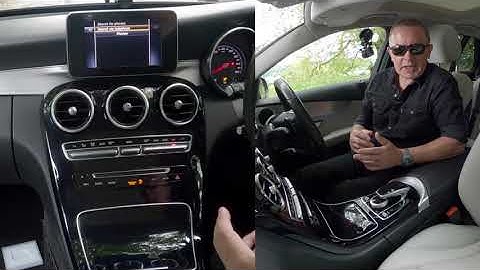 How to set the Sat Nav, Pair, Delete, and Stream Audio in a 2016 Mercedes Benz C Class