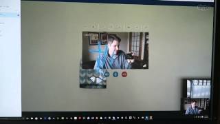 Carl And Jason - Skype Call On The Hololens