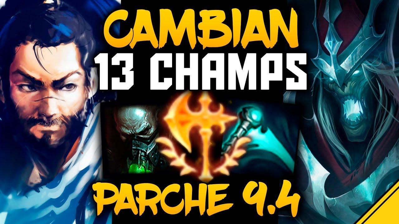 varus runes s9 adc CAMBIAN 13 CAMPEONES - PARCHE 9.4