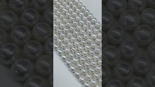 Wholesale 10–11mm White Freshwater Pearls  Near Round Value Grade Pearl Strands