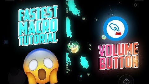 NEW FASTEST MACRO TUTORIAL 2020*NO ROOT*ANDROID AND IOS(AGAR.IO MOBILE)