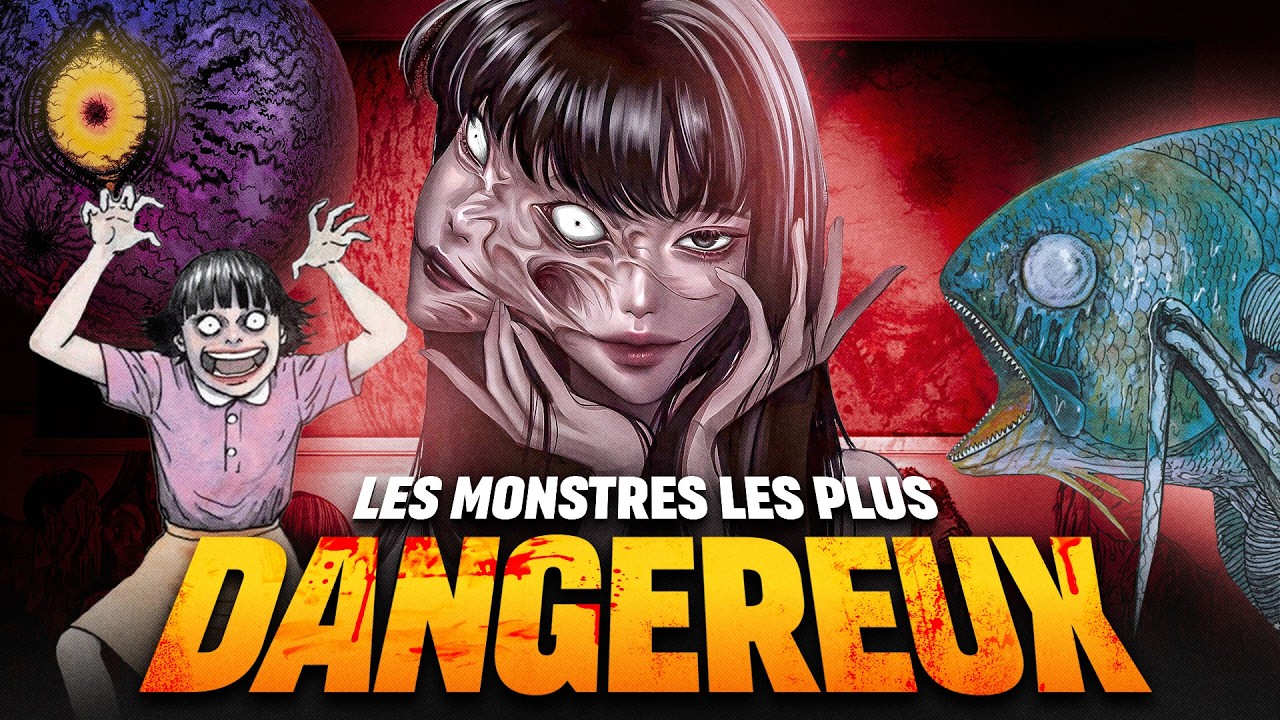 Les MONSTRES les PLUS DANGEREUX de JUNJI ITO !