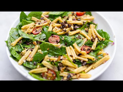 Spinach And Olive Gluten Free Pasta Salad