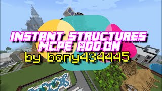 INSTANT STRUCTURES MCPE ADD-ON | ADD-ON TEST #9 screenshot 5