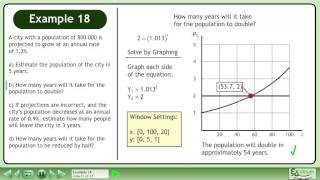 Exponential Functions - Example 18
