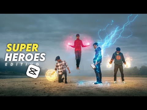 Superhero Assemble - Editing in CapCut | Doctor Strange, Wanda, Human Torch, Thor |
