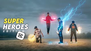 Superhero Assemble - Editing in Capcut in Hindi | Doctor strange, Wanda , Human torch, Thor | screenshot 5