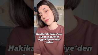 Hakikat Kırtasiyeden Almanız Gereken Uygun Fiyatlı Boya Setleri