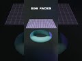 3D Cloth Satisfying Simulation Blender Animation #3danimation #animation #shorts