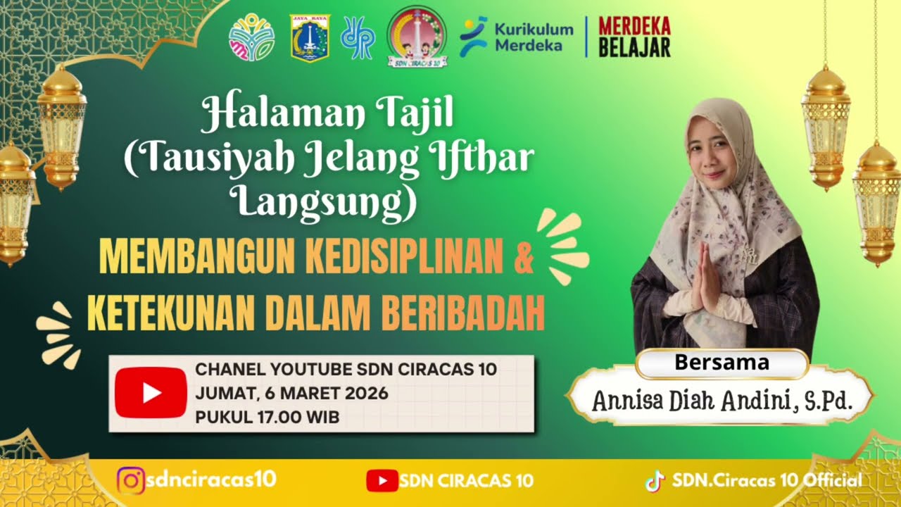 “HALAMAN TAJIL”Jumat,6 Maret 2026