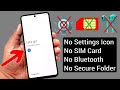 All Samsung GOOGLE/FRP BYPASS ||No Settings Icon/No SIM/No Secure Folder/No Bluetooth |ANDROID 10 Q