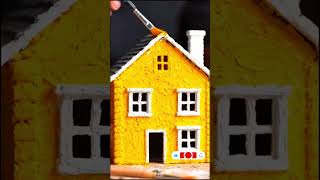 Mini House Design 🏡 | Tiny Dream Home Build | Creative Small House Ideas #Shorts