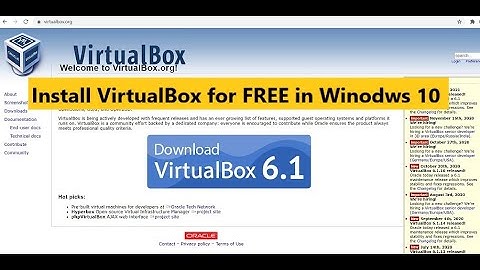 How to Install VirtualBox 6 (2021) in Windows 10