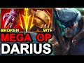 Wild Rift China Darius Top - 17KILL PENTA!? NEW Lethal Tempo Darius Build Runes - Challenger Rank