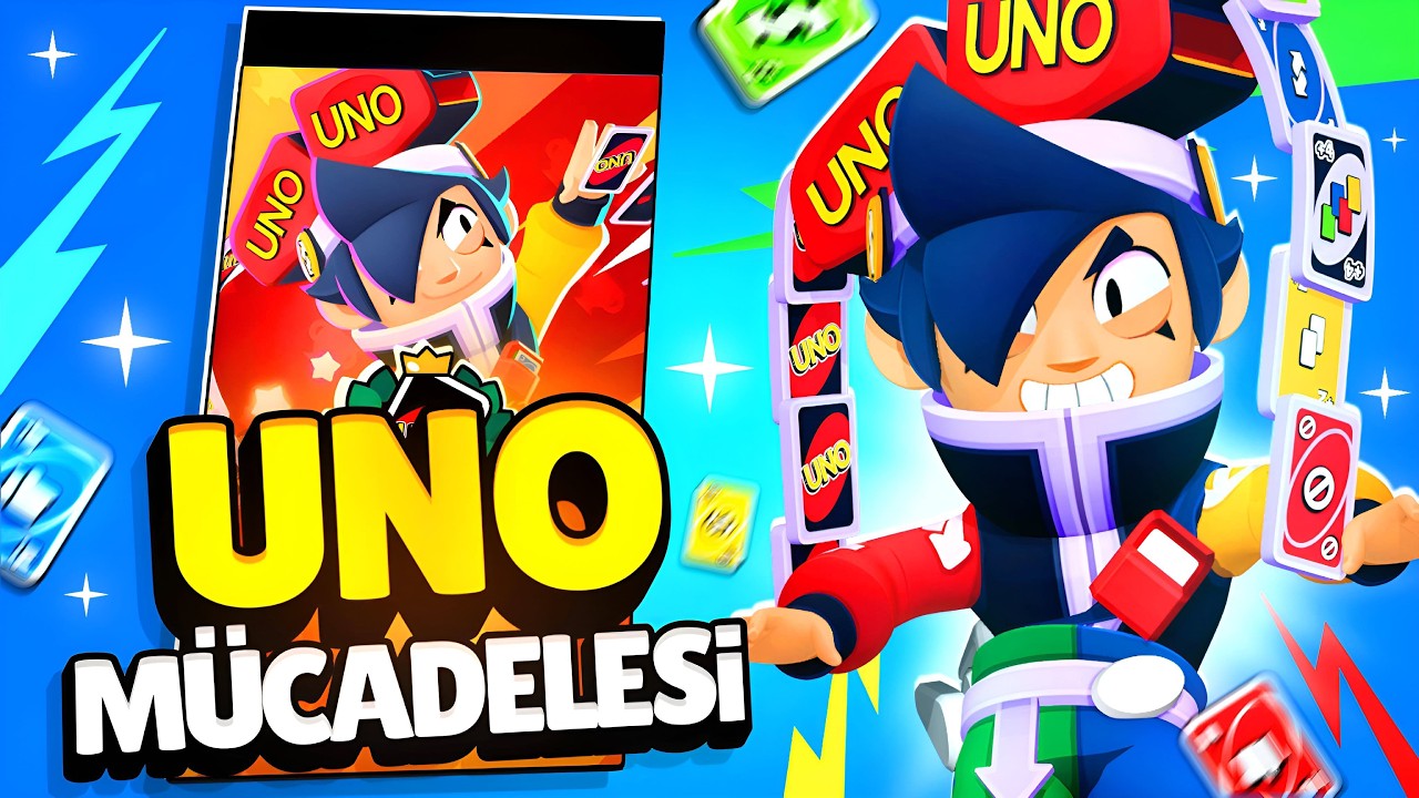 Tek Başıma UNO MÜCADELESİ OYNADIM! 😤 Takım Beni Çıldırttı! | Brawl Stars