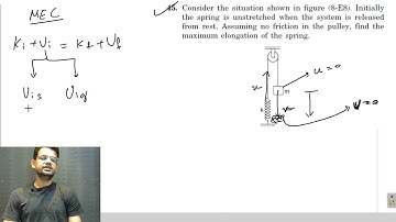 HC Verma chapter 8 work power energy exercise question 45 solution
