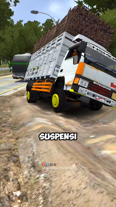 FEATURES OF THE BUSSID RAGASA TRUCK MOD WITH SUGAR CANE LOAD BY NEMOG CHANNEL‼️👆 #shorts #bussid ...