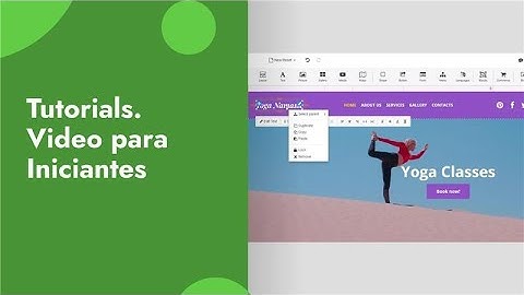 Tutorials. Video para Iniciantes