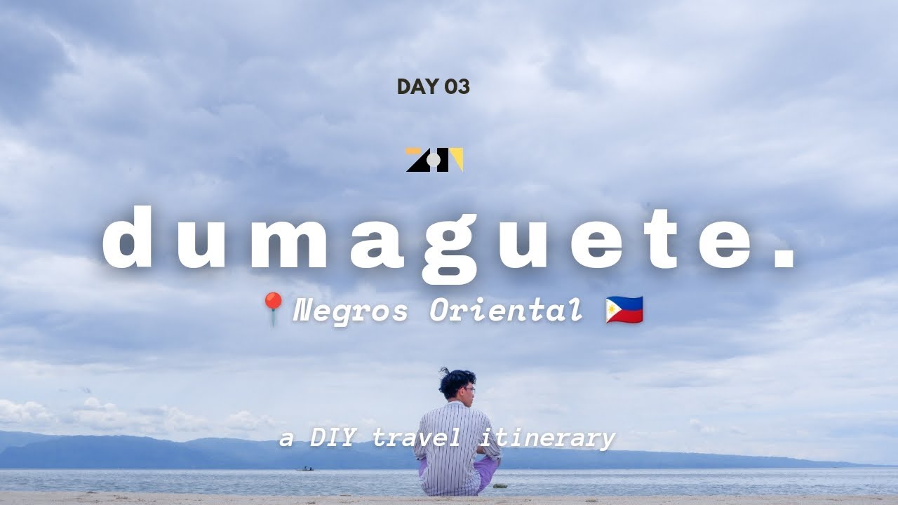 NEGROS x SIQUIJOR ISLAND 🇵🇭 [EP.03]DUMAGUETE |Negros Oriental | DIY Solo Budget Travel Itinerary