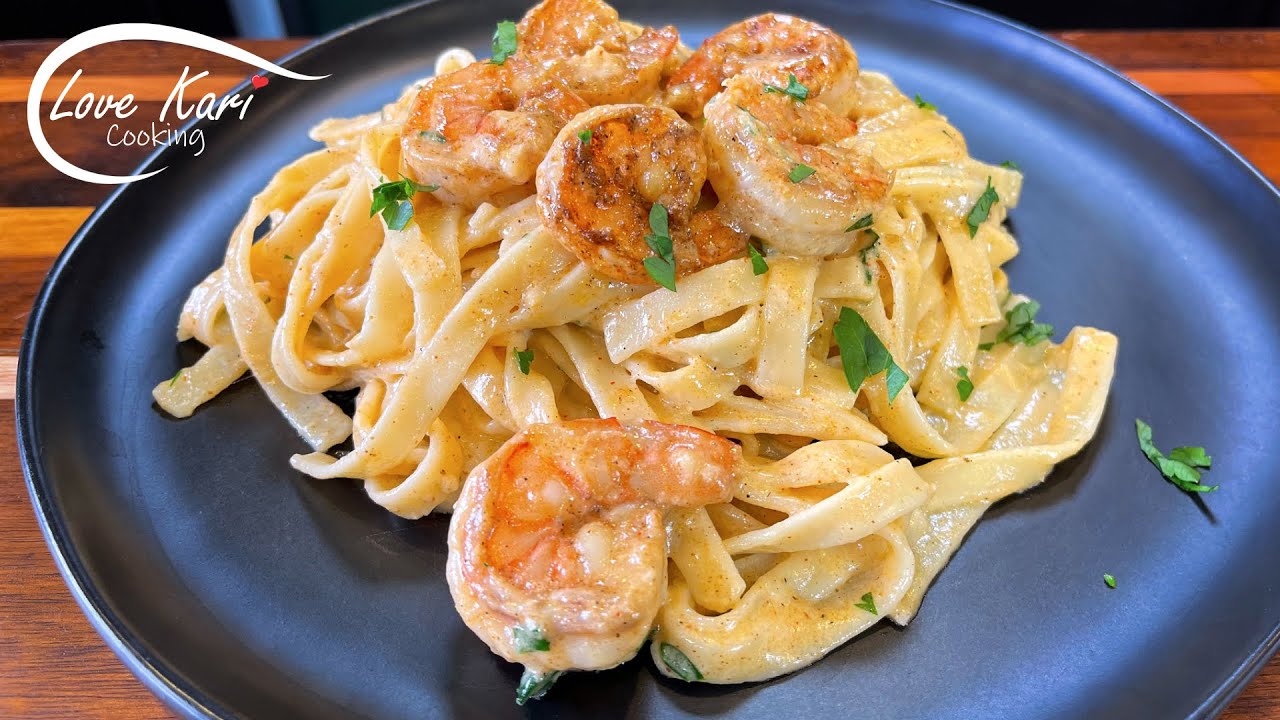 How to Make Creamy Cajun Shrimp and Pasta with Cajun Sauce Recipe