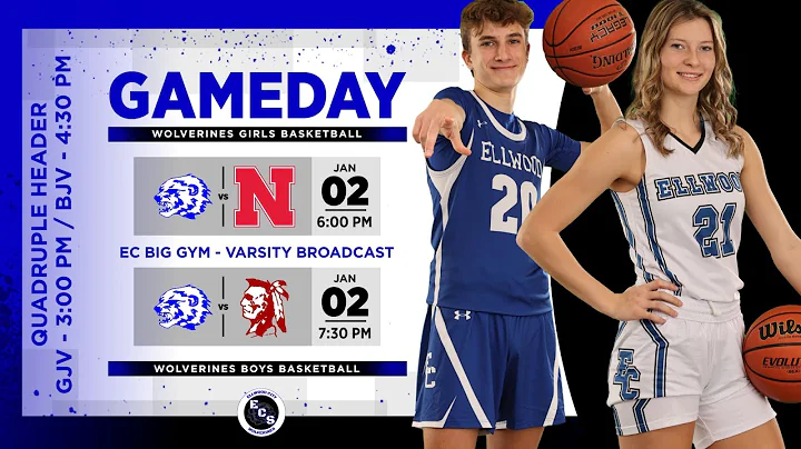 ECS: Girls Basketball Game 11 - Ellwood City vs. Neshannock [01/02/24 - 6:00 PM]