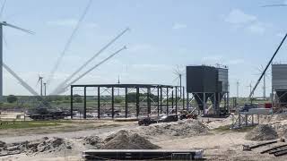 Construction of Circtec's tire recycling plant