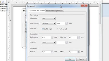 15.Create Style Template for Fiction eBooks