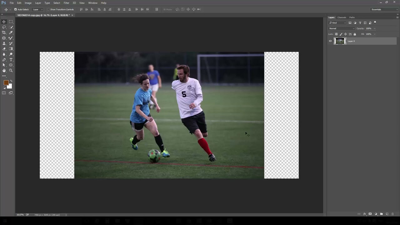 Bài 92: Hướng dẫn sử dụng công cụ Content aware Scale trong Photoshop