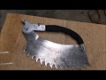Handmade Saw Cleaver from Bloodborne