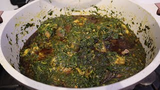 How to make Budget-friendly Afang soup