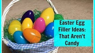 Affordable plastic easter egg fillers that aren't candy. all of these
items were $2 (canadian) or less and can be found at walmart,
dollarama dollartree. ...