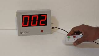 Wireless OPD system For hospitals Token system Counter  for offices  restaurants apartments 🏥🏢🍽️🏘️
